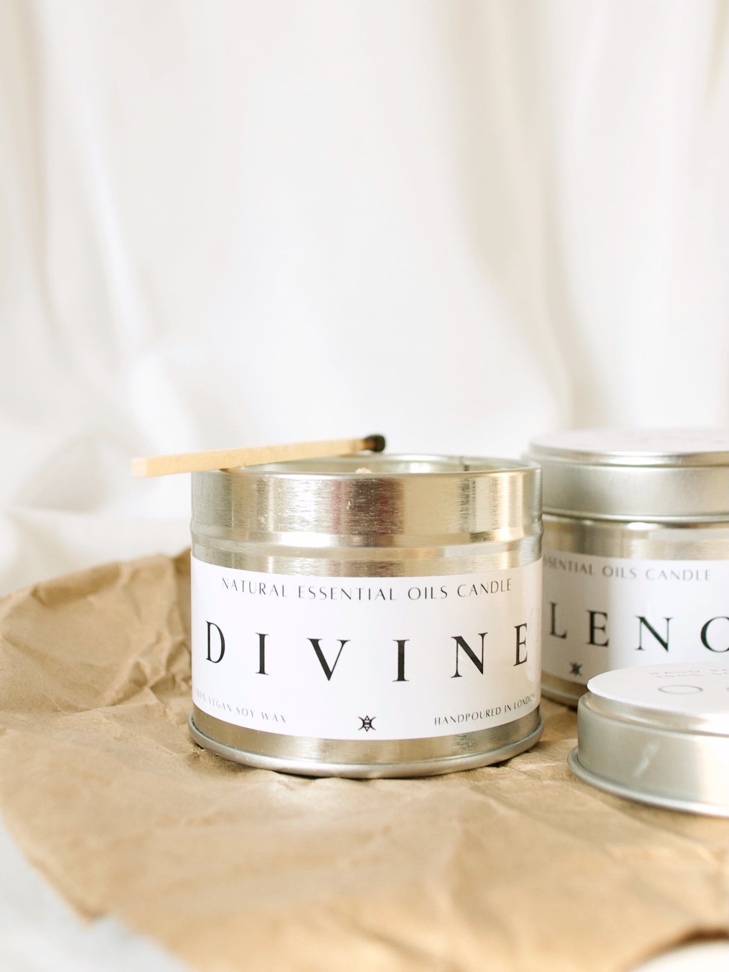 Divine Essential Oils Travel Candle